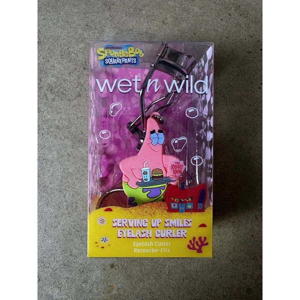 SpongeBob SquarePants Wet N Wild Limited Edition Eyelash Curlers New!
